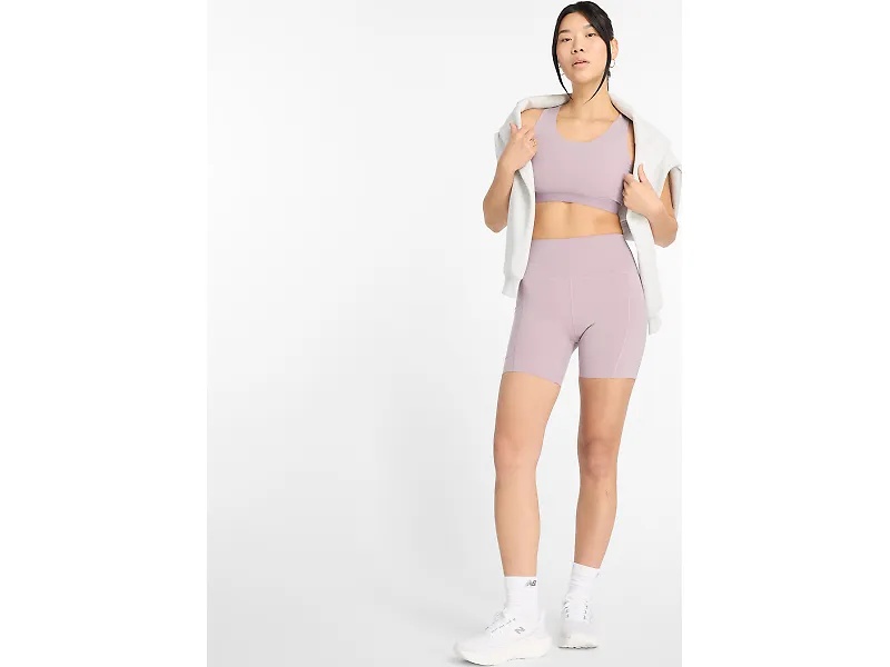 New Balance High Rise Short 6" - 2