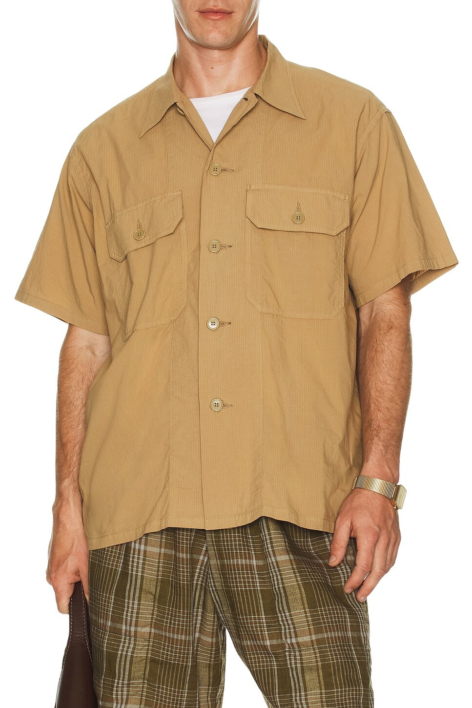 Mil Sht Shirt Textured Ripstop - 3