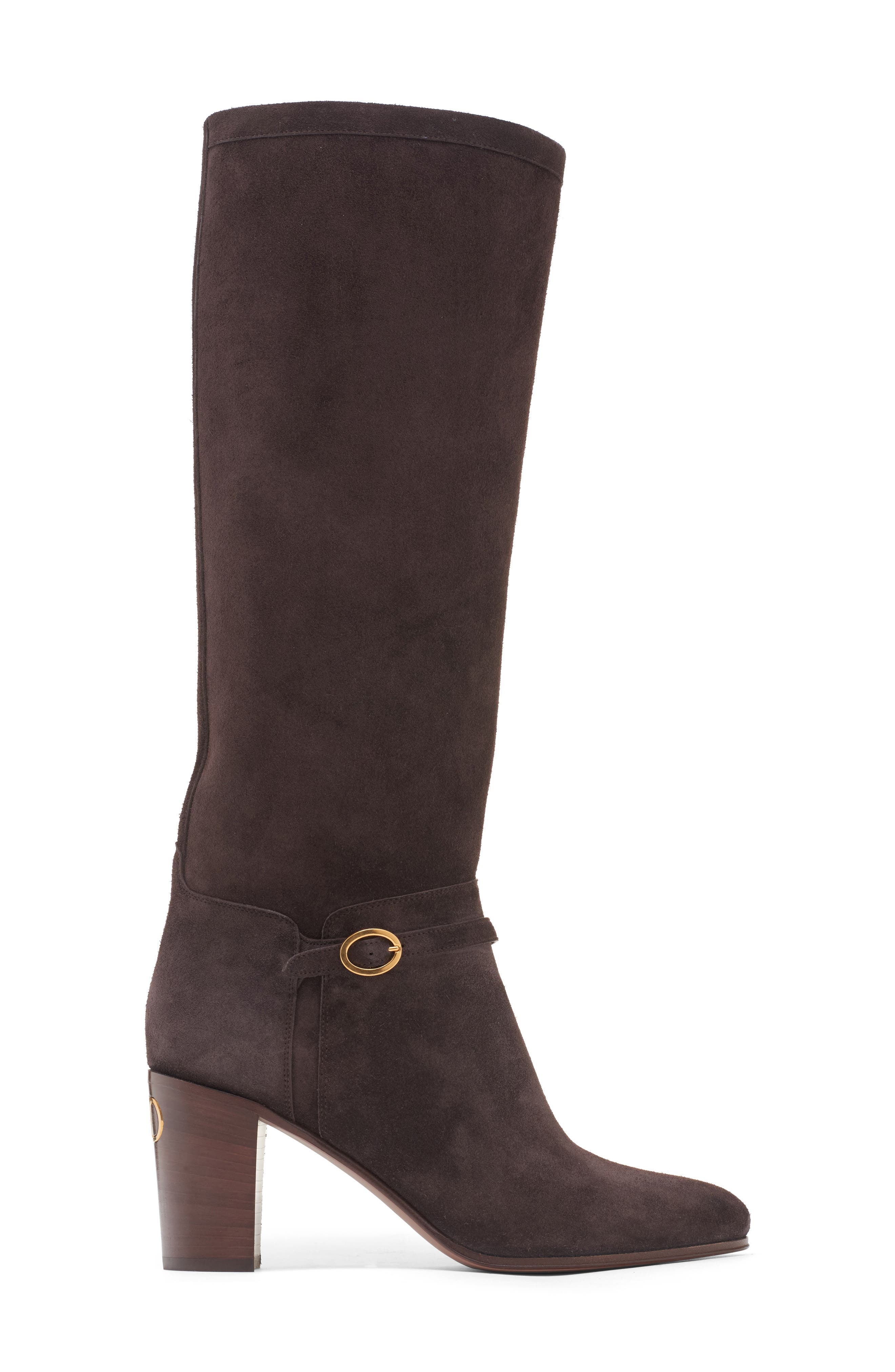Valentino Garavani Pattie Tall Boot in Brown at Nordstrom - 3