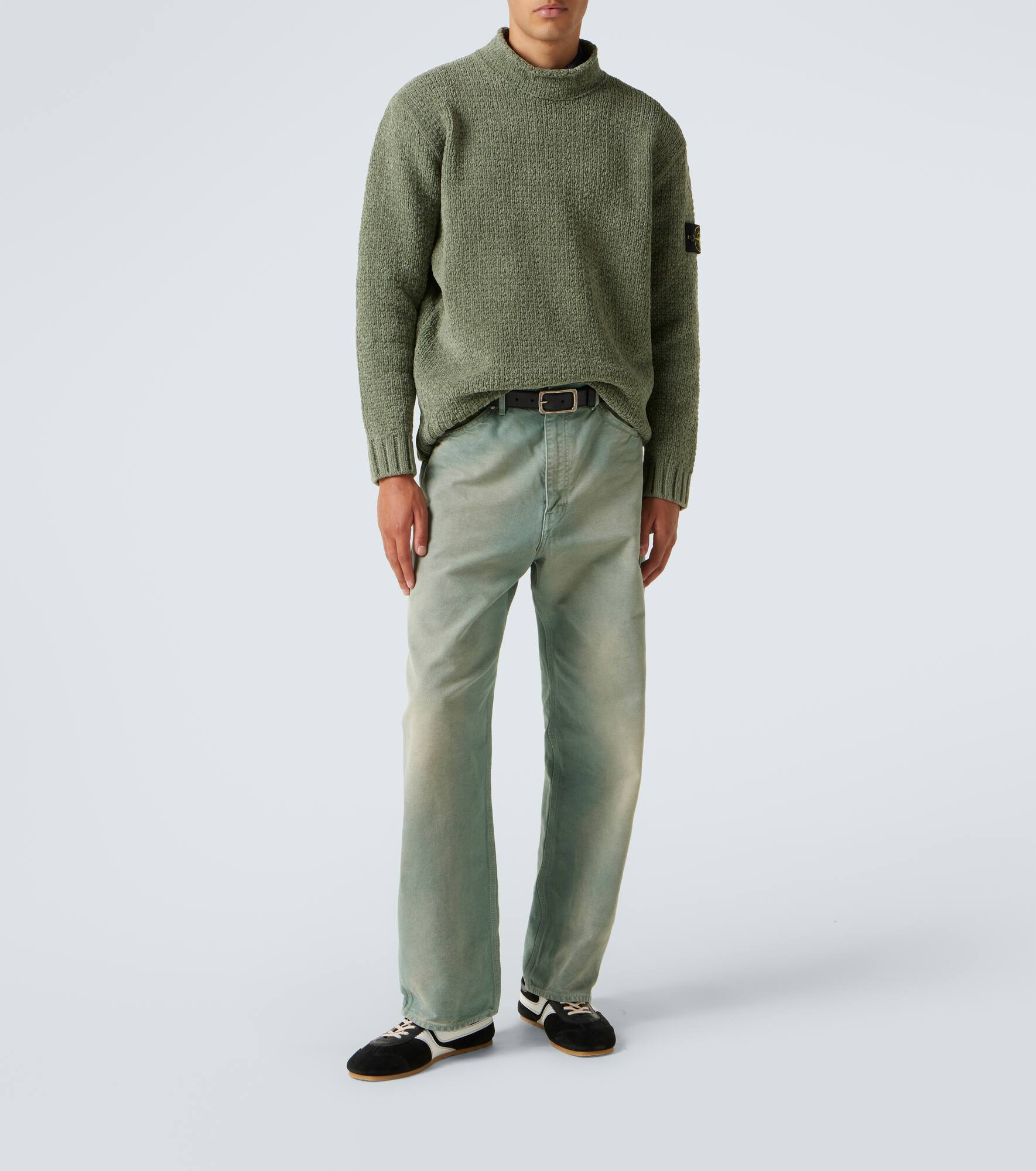 5100019 Compass cotton chenille sweater - 2