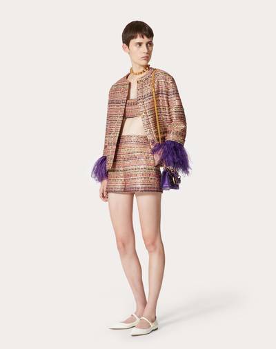 Valentino TWEED PARTY SHORTS outlook
