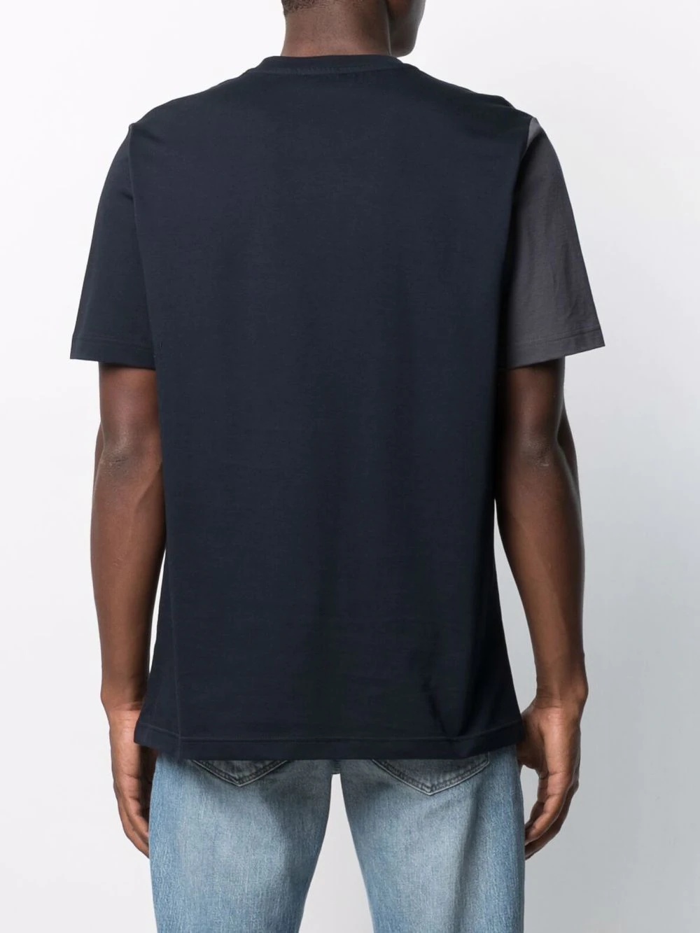 Green Label two-tone T-shirt - 4