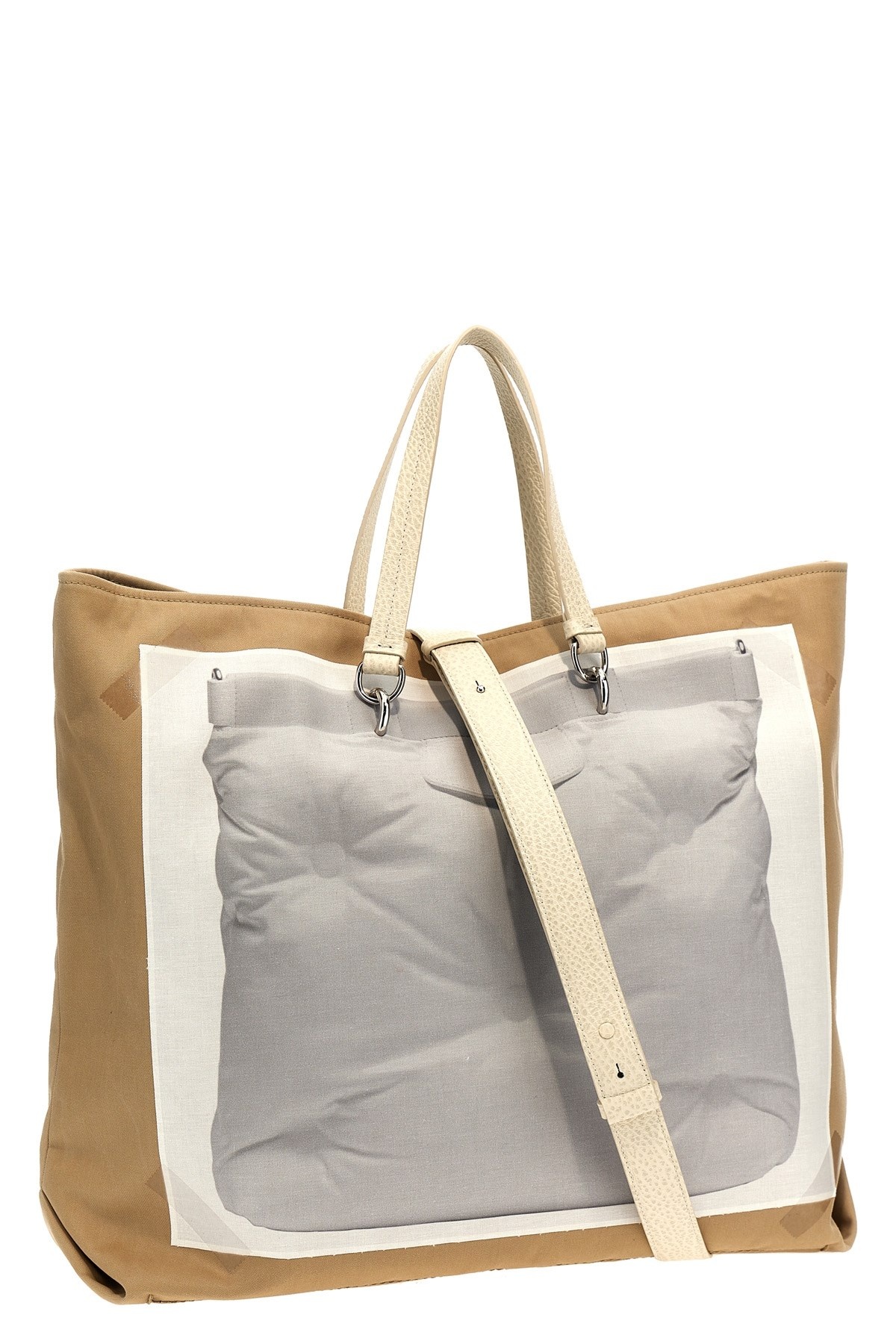 'Trompe l'oeil 5AC classique medium' shopping bag - 4