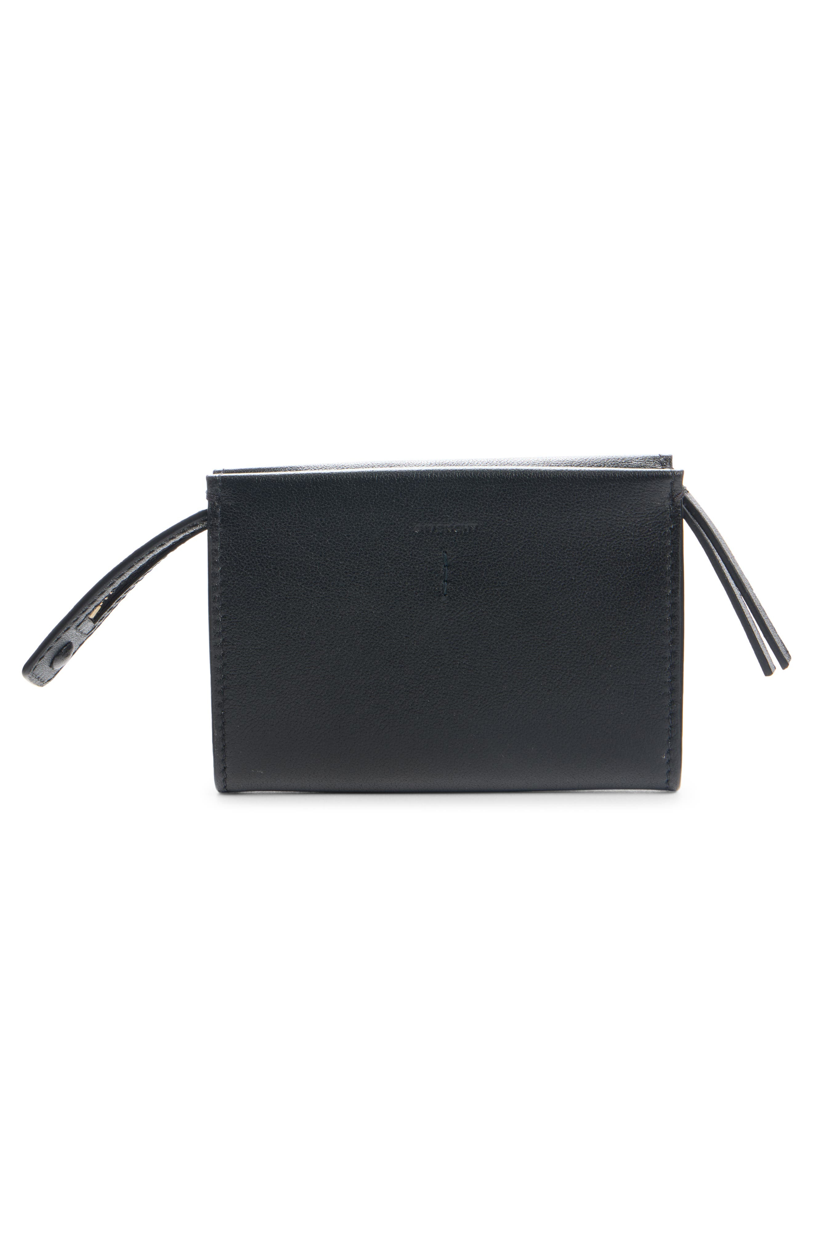 Givenchy Day Leather Zip Card Case in Black at Nordstrom - 3
