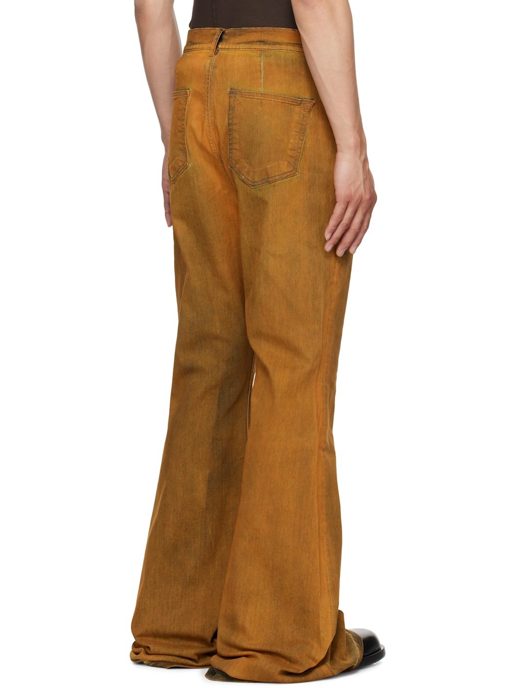 Orange Hollywood Bolan Bootcut Jeans - 3