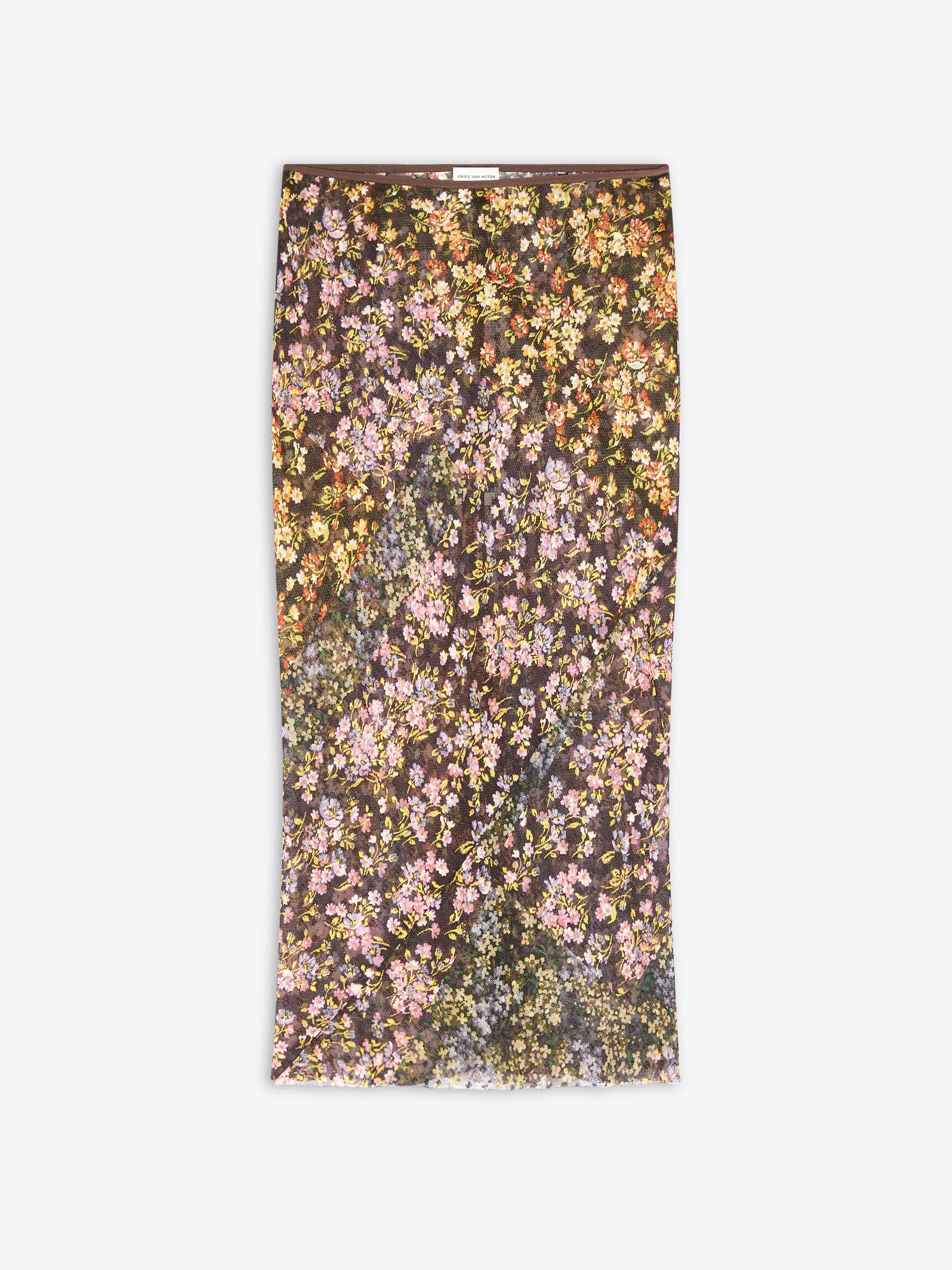 JACQUARD MIDI SKIRT - 1