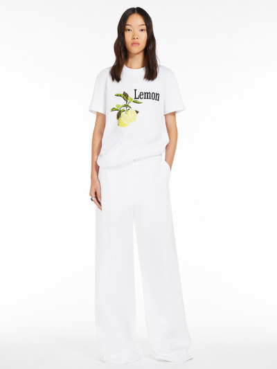 Sportmax RENATA Embroidery and sequin-embellished T-shirt outlook