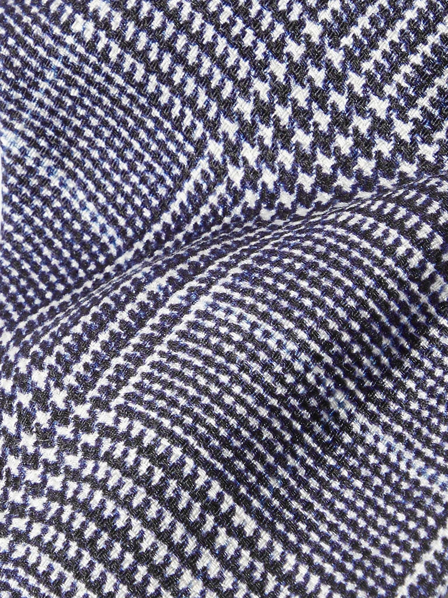8cm Linen and Silk-Blend Jacquard Tie - 3