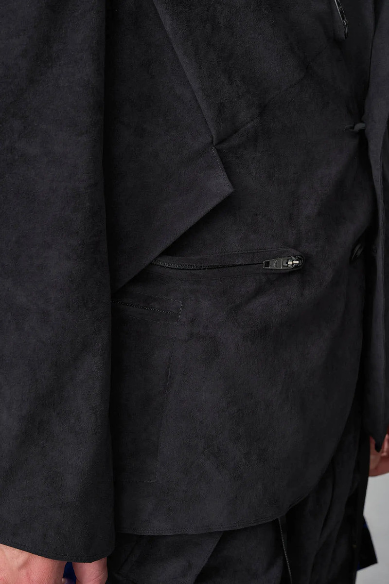 J130-TO Scrim Laced Ultra-Microfiber Blazer 26