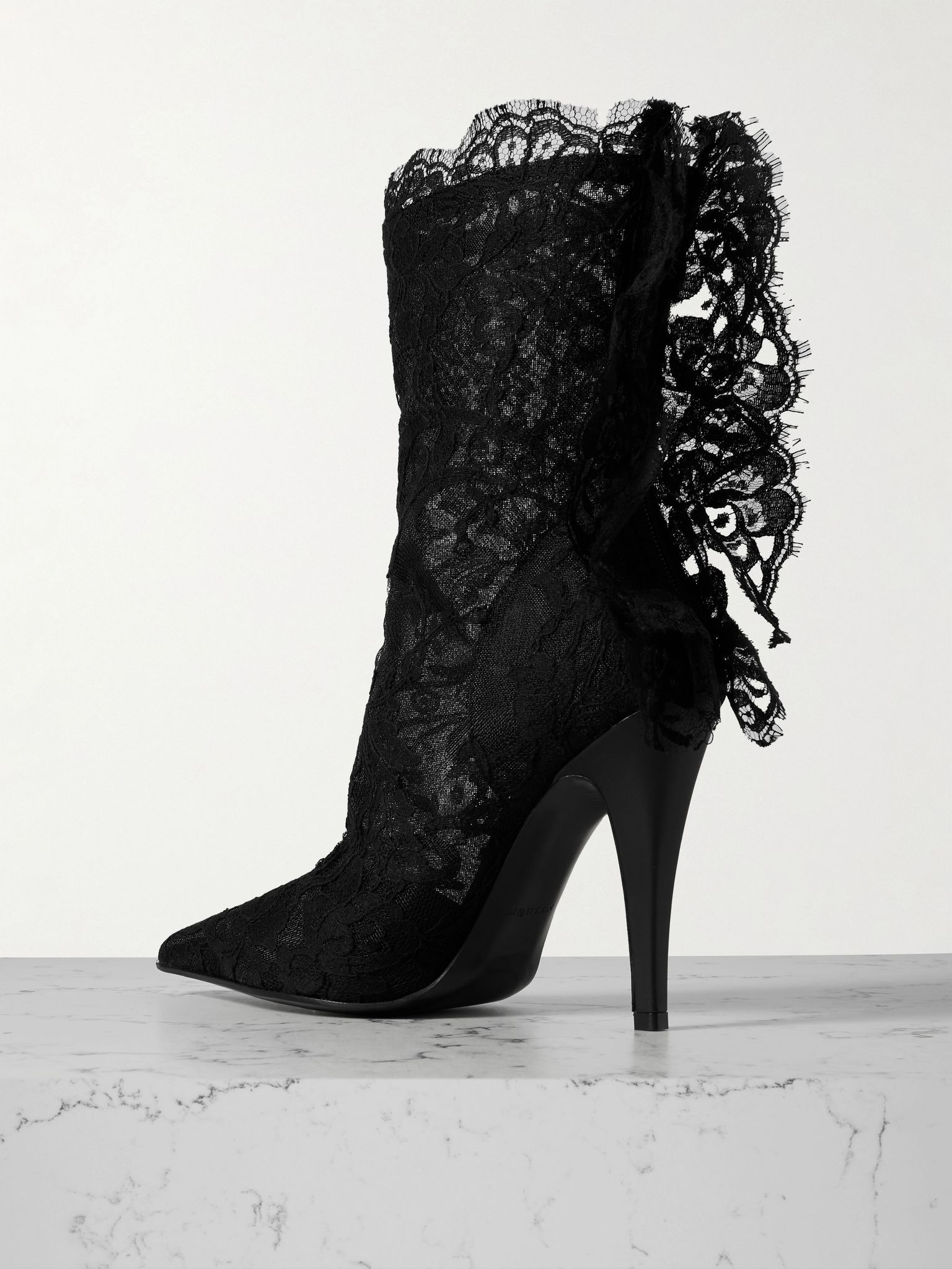 Heron lace boots Black - 3