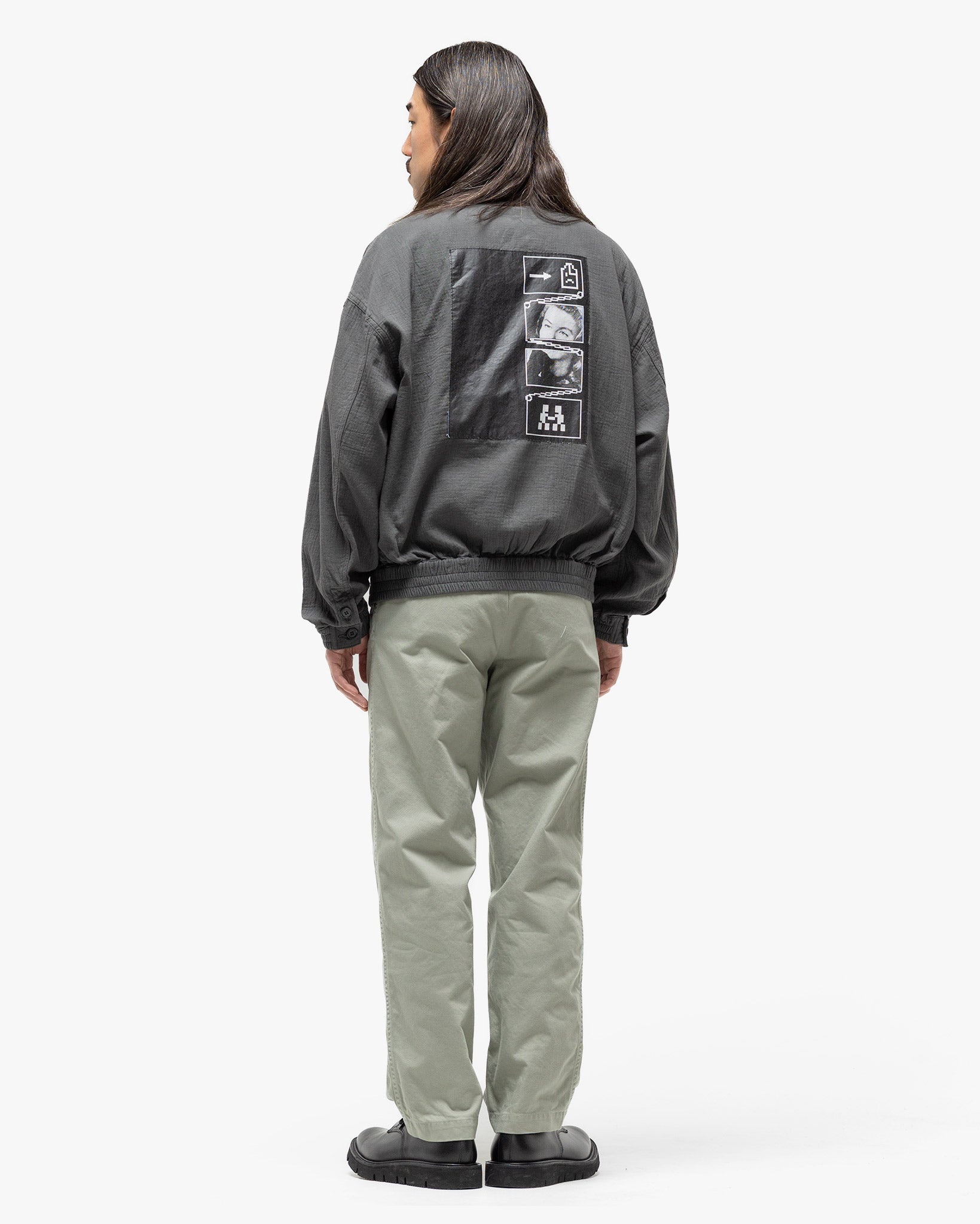 Cav Empt Casual Two Tuck Pants Grey | REVERSIBLE
