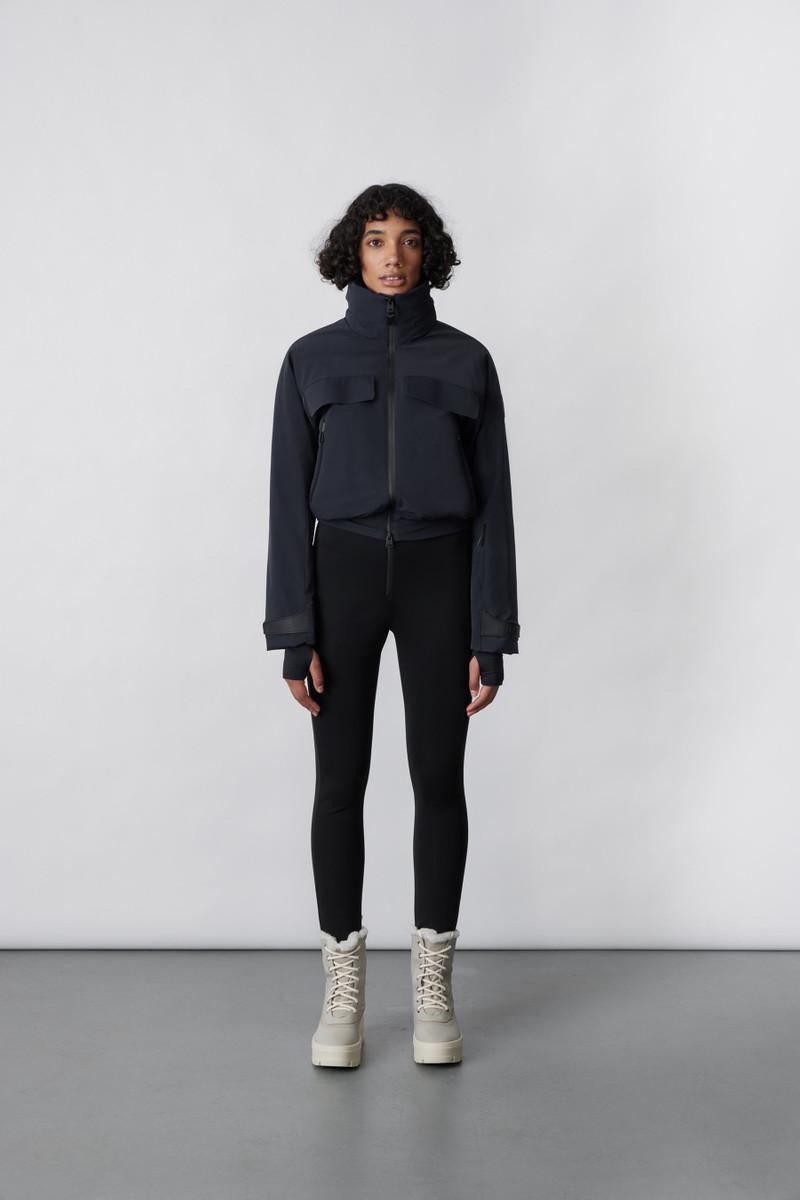 LUMI Down stirrup ski suit with hood 6