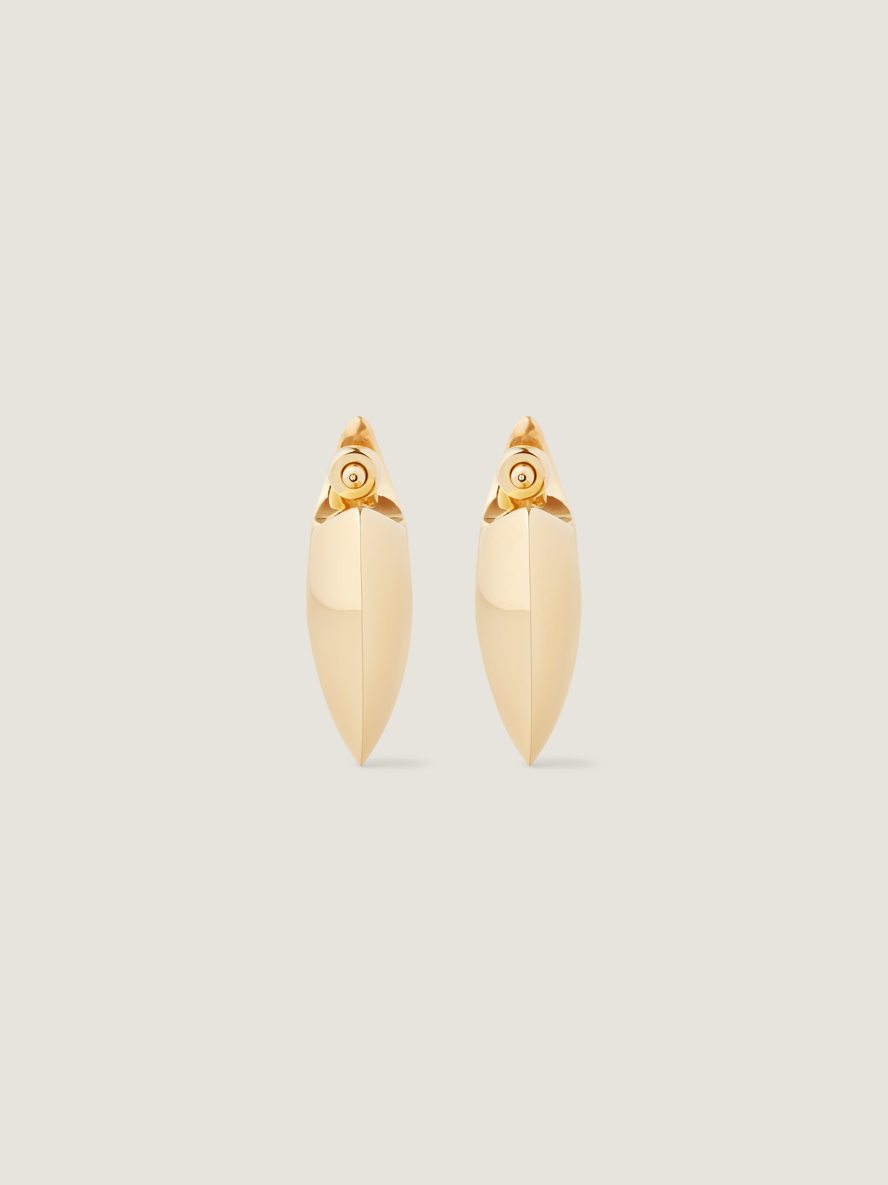COCOON EARRINGS IN METAL - 3
