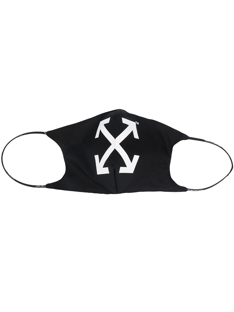 Arrow-print face mask 1