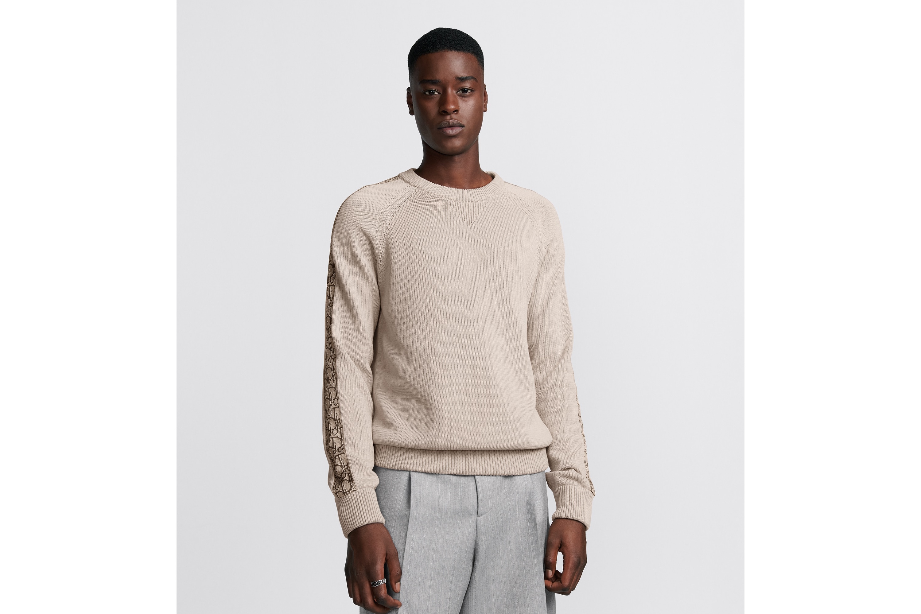 Sweater with Dior Oblique Inserts - 2