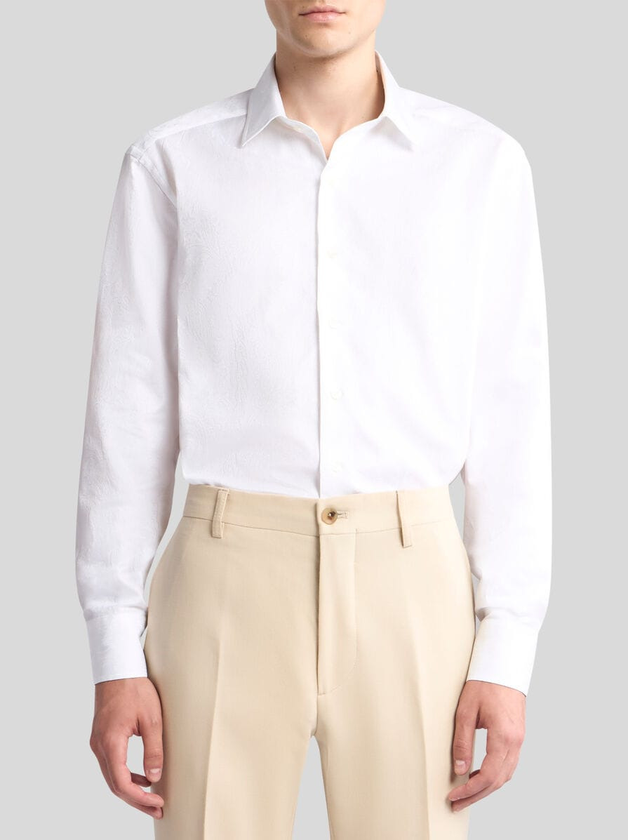 PAISLEY JACQUARD SHIRT - 2