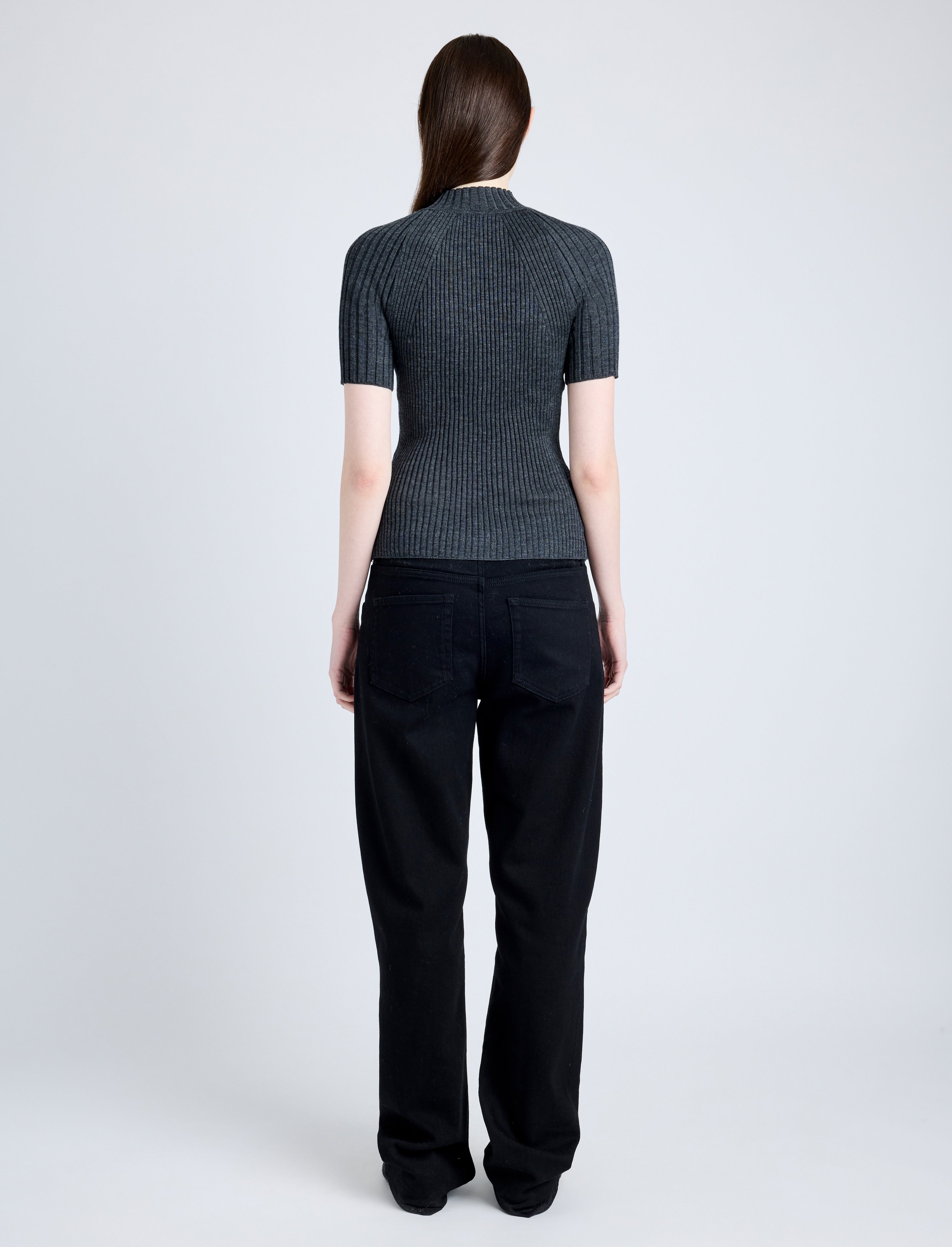 Jaden Top in Superfine Merino Silk - 5