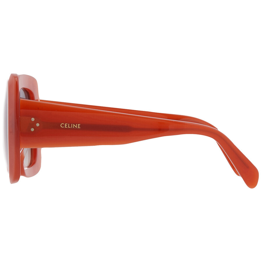 Celine Brown Gradient Square Ladies Sunglasses CL40263I 42F 54 - 4