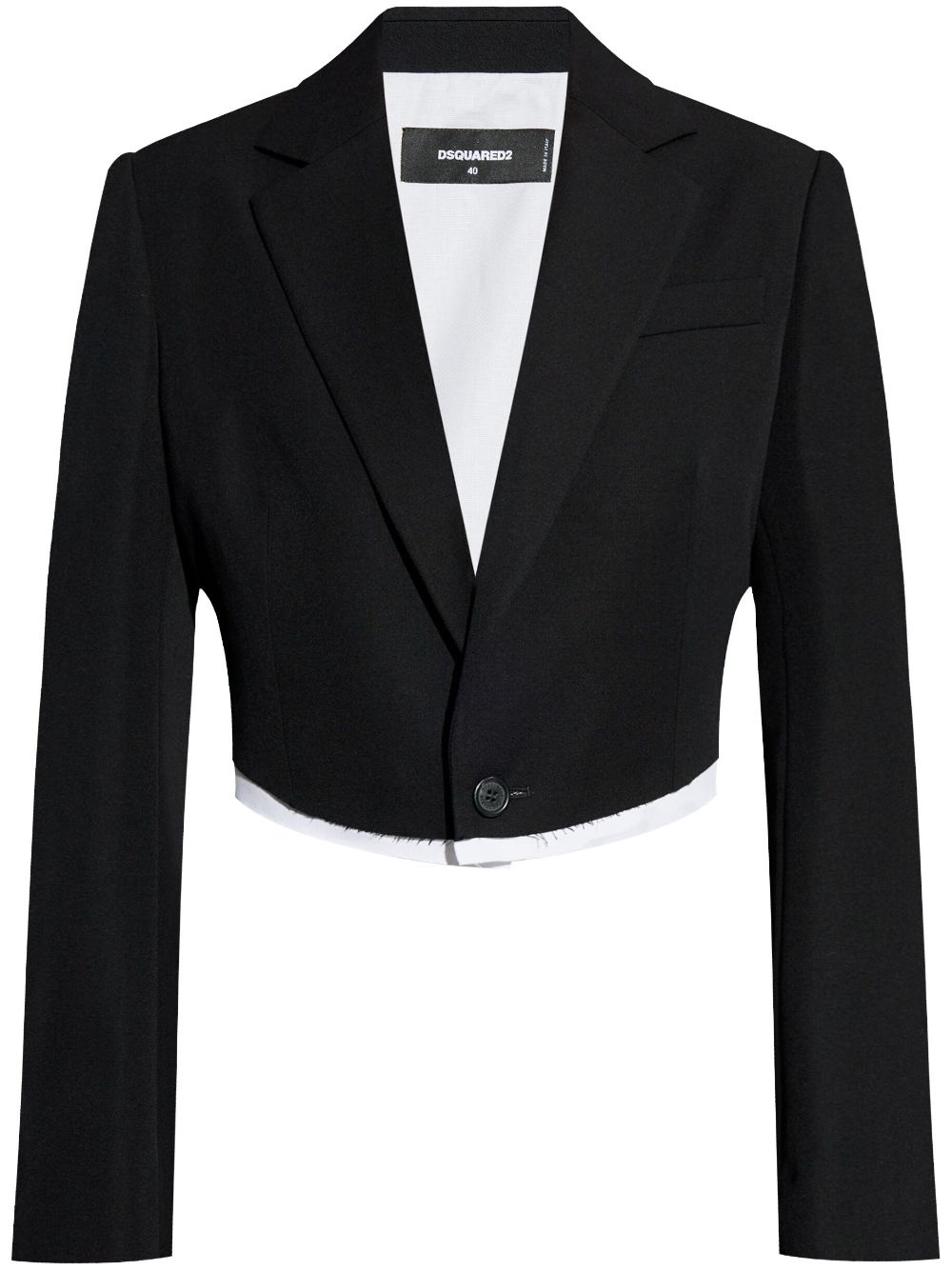 Raw-finish blazer - 1