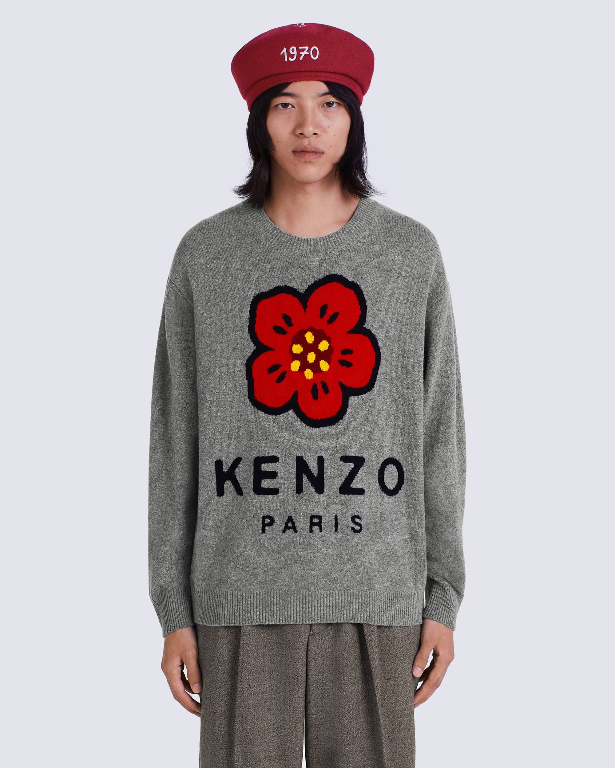 'BOKE FLOWER' merino wool jumper - 5