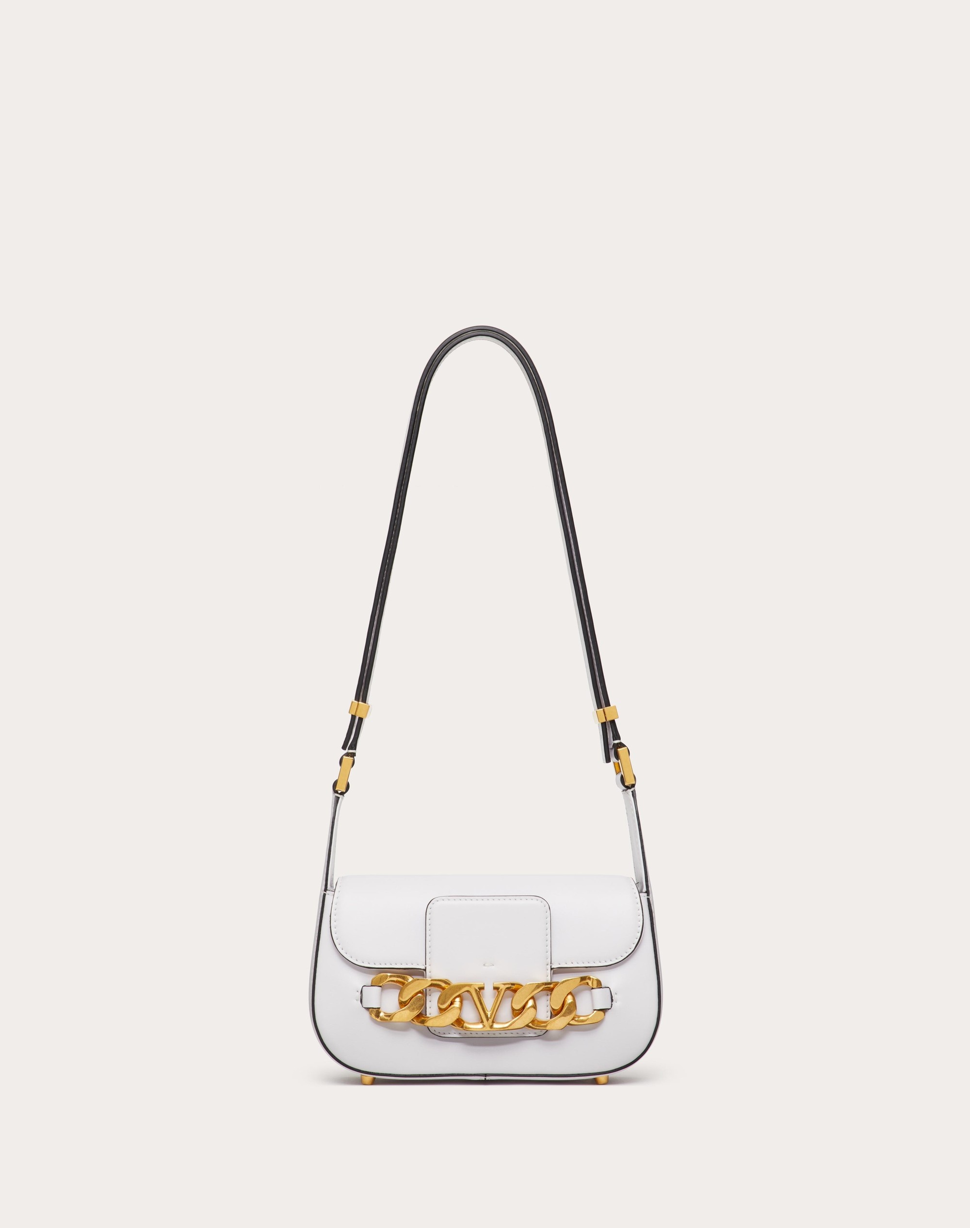 VLOGO CHAIN SMALL CALFSKIN SHOULDER BAG - 1