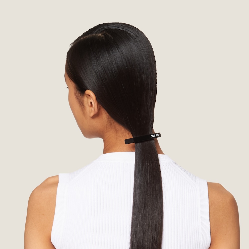 Plexiglas hair clip - 2