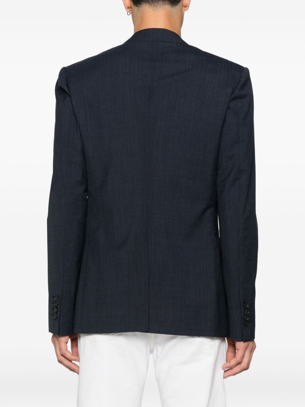 wool blazer - 4