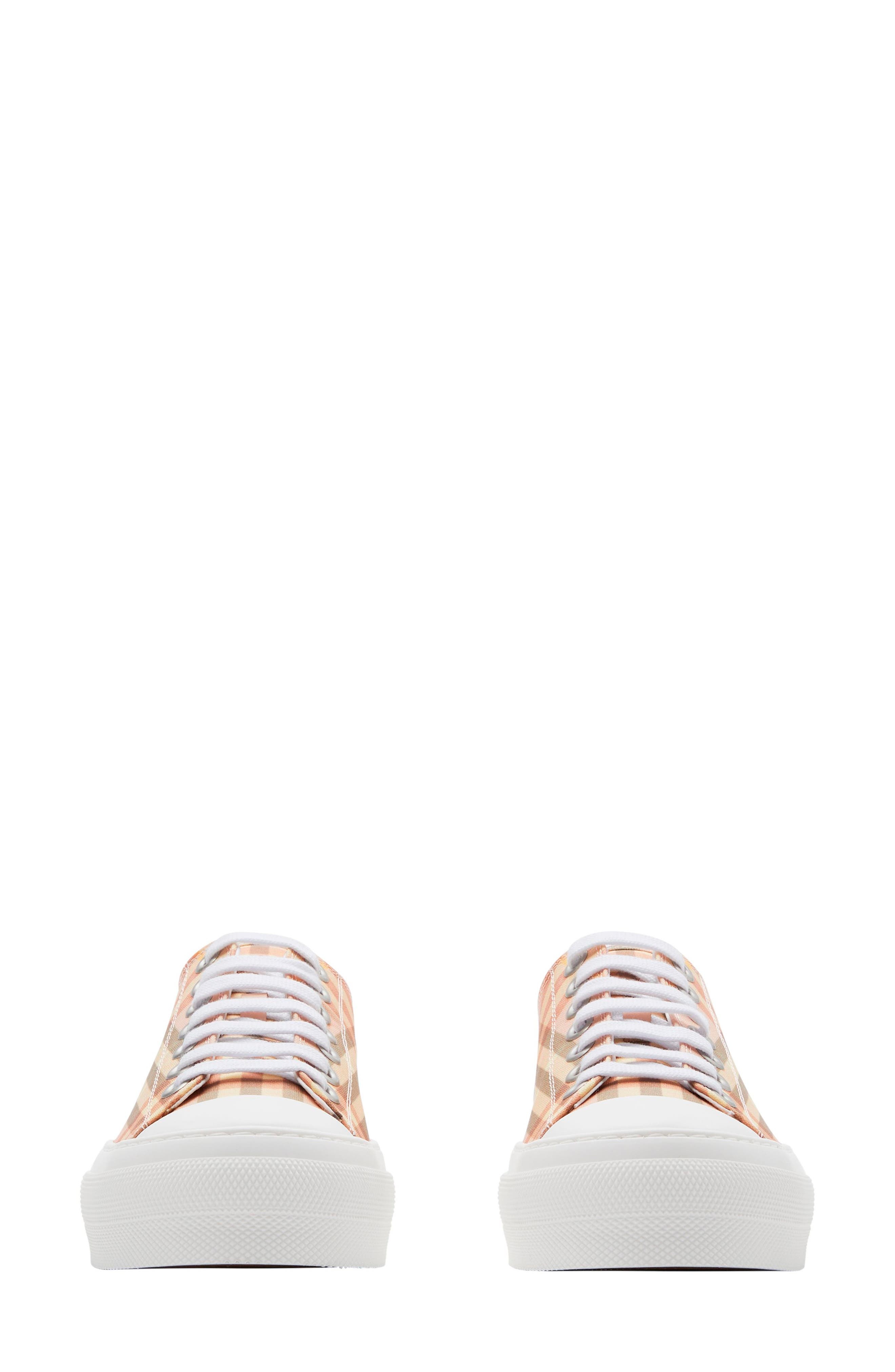 burberry Jack Check Platform Sneaker in Teacup Ip Check at Nordstrom - 2