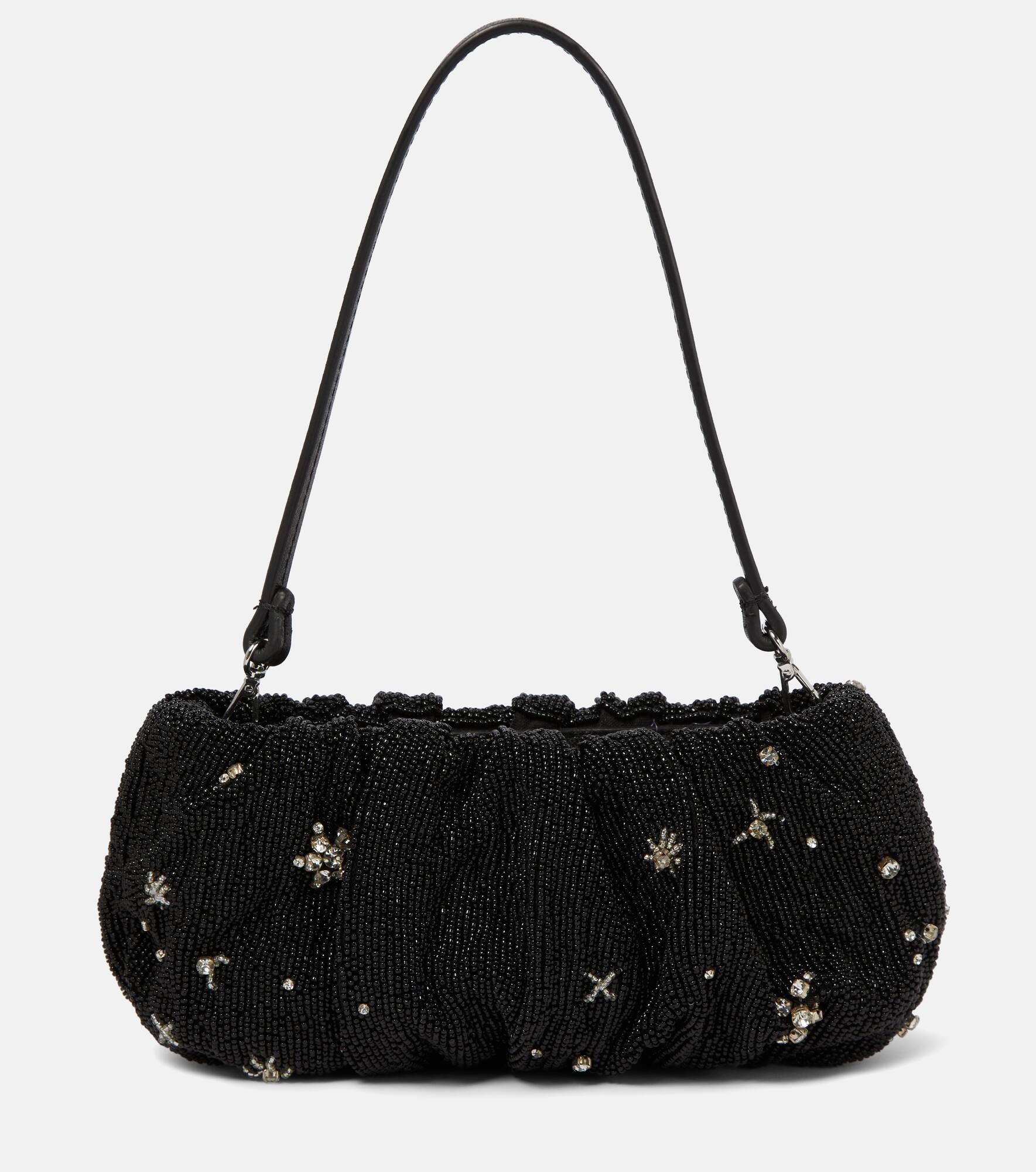 Bean beaded shoulder bag - 1