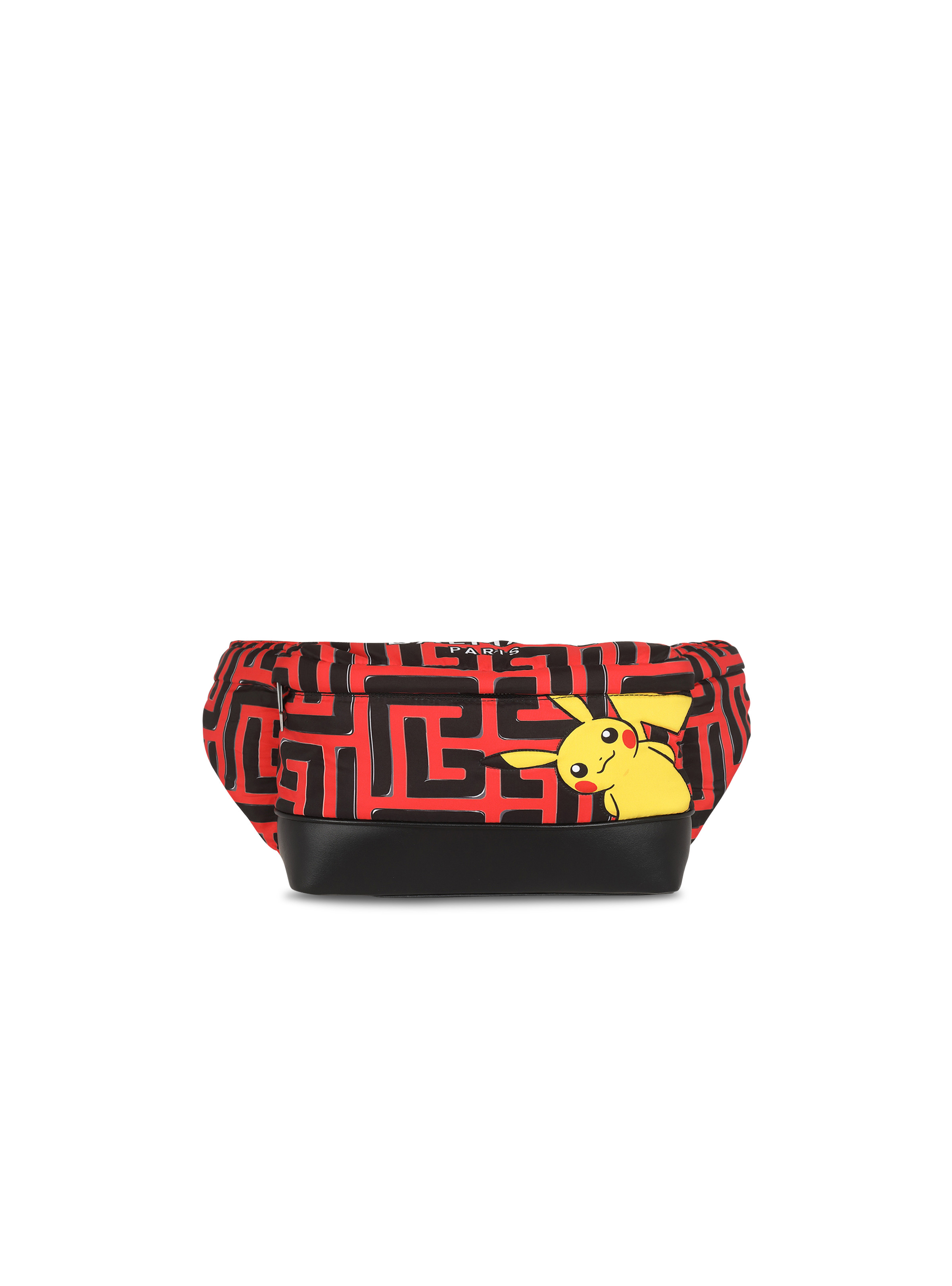 Unisex - Nylon and leather belt bag - 1