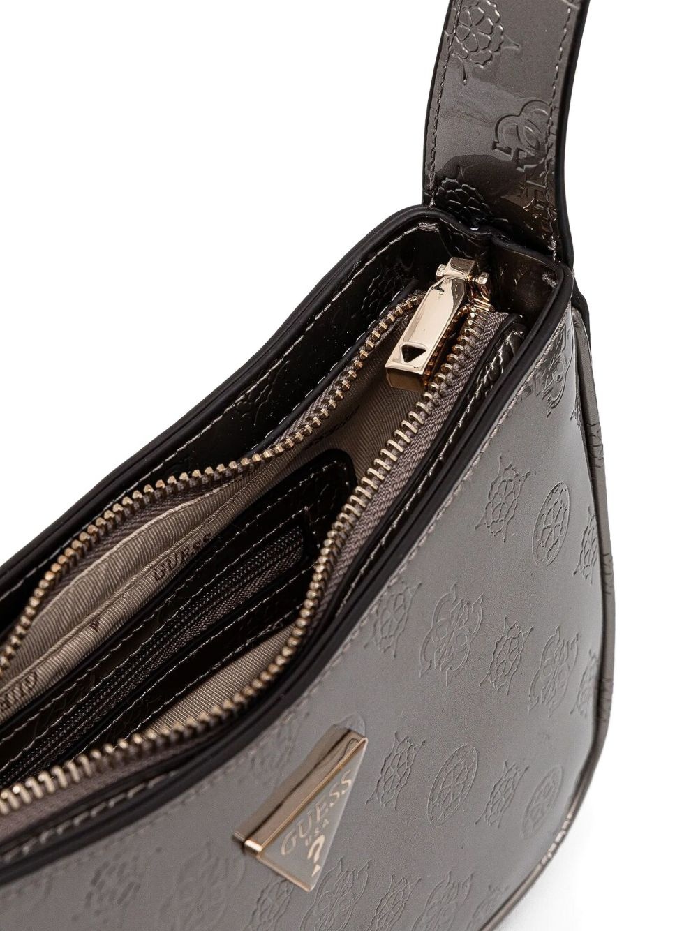 Arnela monogram-debossed shoulder bag - 5