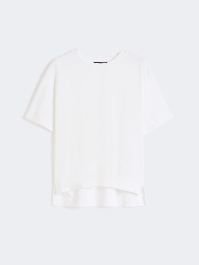 MULTID Cotton jersey T-shirt - WHITE 1