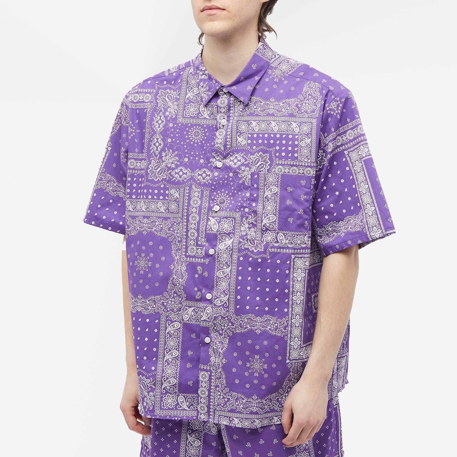 SOPHNET. Bandana Short Sleeve Shirt - 2