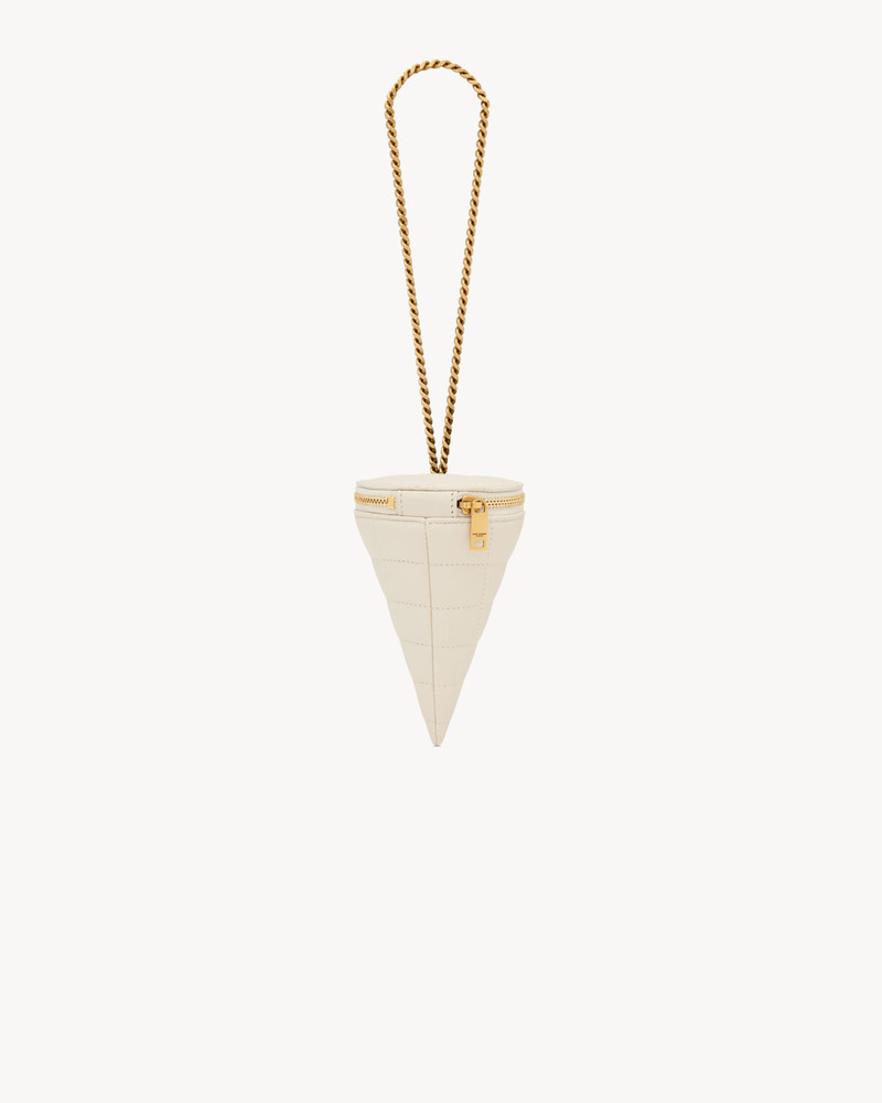 SAINT LAURENT MICRO CONE IN LAMBSKIN outlook