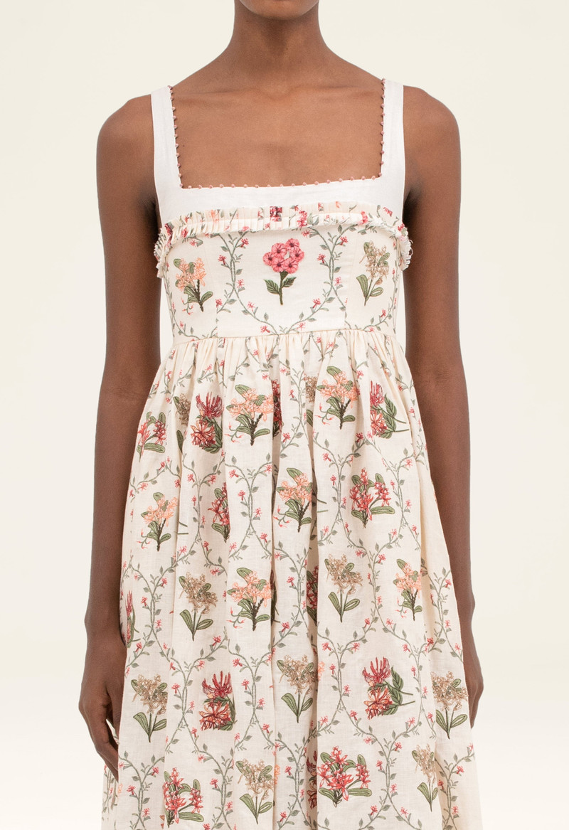 Barbara Orquidea Maxi Dress 7