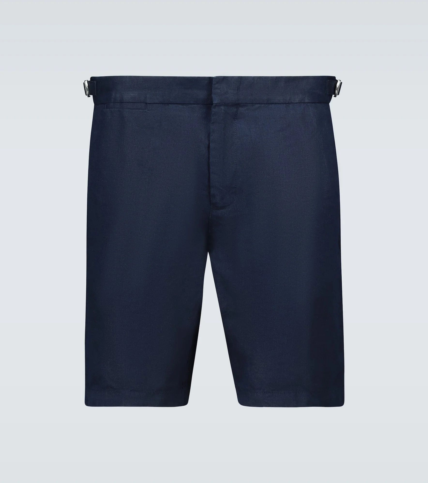 Norwich slim-fit linen shorts - 1