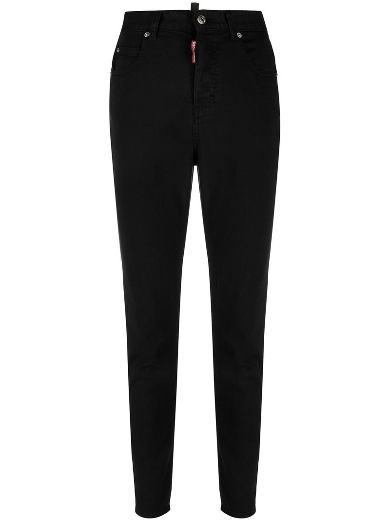 Honey high-waisted tapered jeans 1