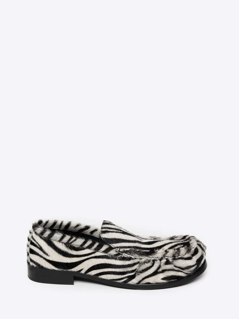 Dries Van Noten ZEBRA PONYHAIR LOAFERS outlook