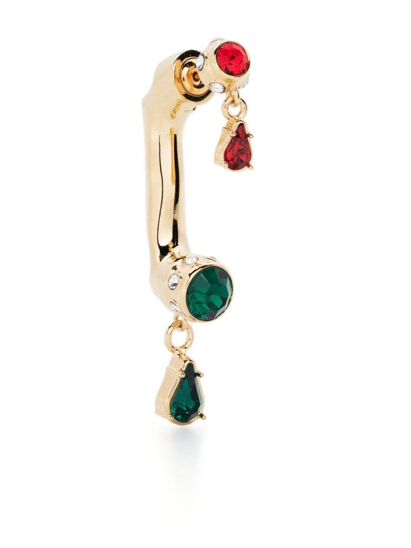 crystal-embellished drop earring 1