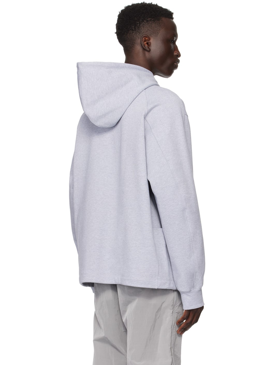 Gray Extension Hoodie - 3