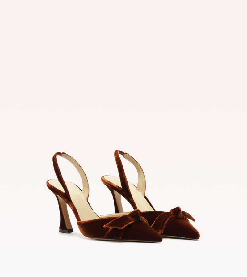 ALEXANDRE BIRMAN CLARITA BELL SLINGBACK 85 CUOIO outlook
