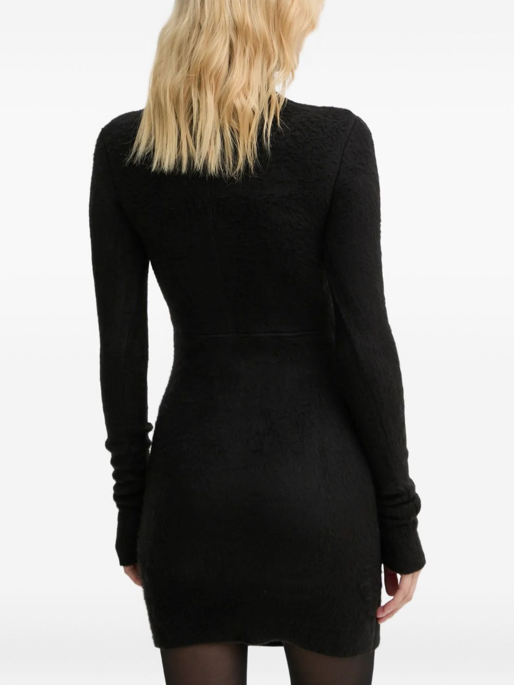 Numbers-motif mini dress - 3