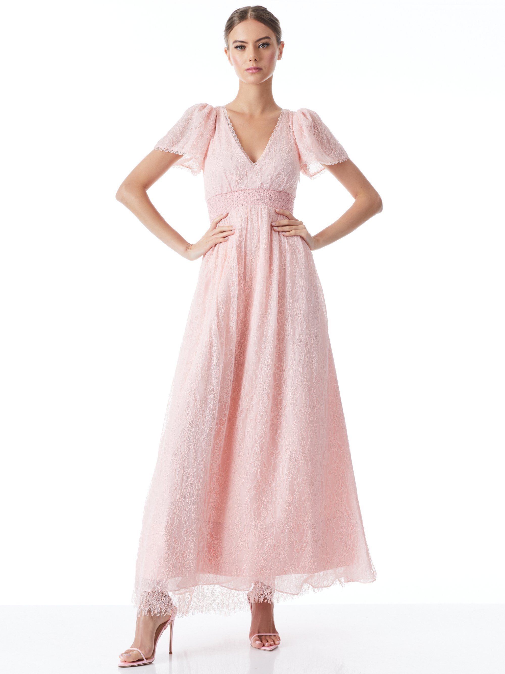 CHARLSIE SMOCKED WAIST DRESS - 6