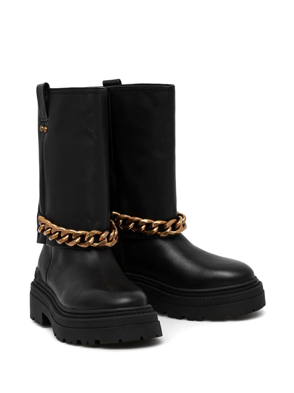 chain-detail boots - 3