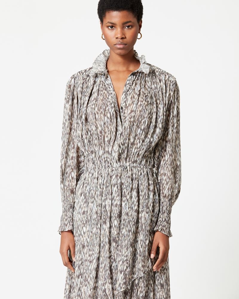 DALOA PRINTED MAXI DRESS - 4