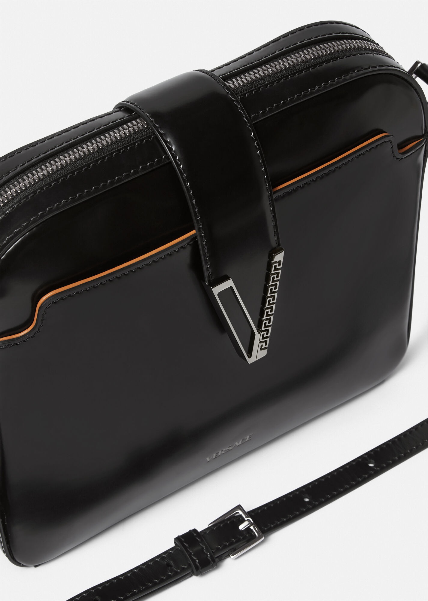 V Greca Signature Messenger Bag - 5