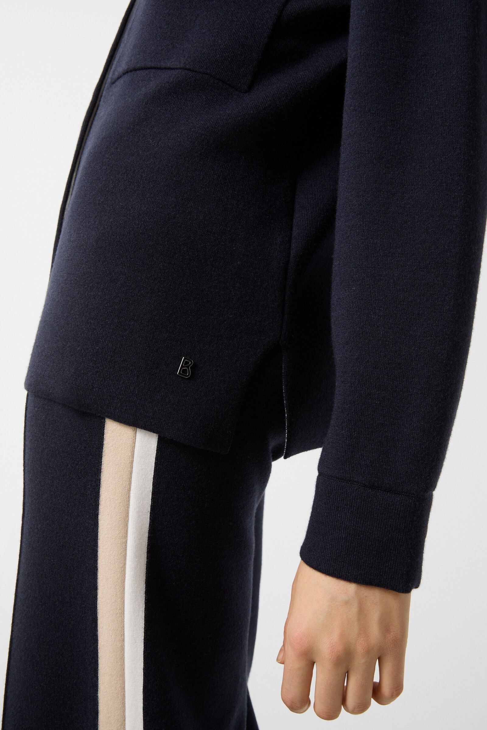 Icaria Knit jacket in Navy blue - 5