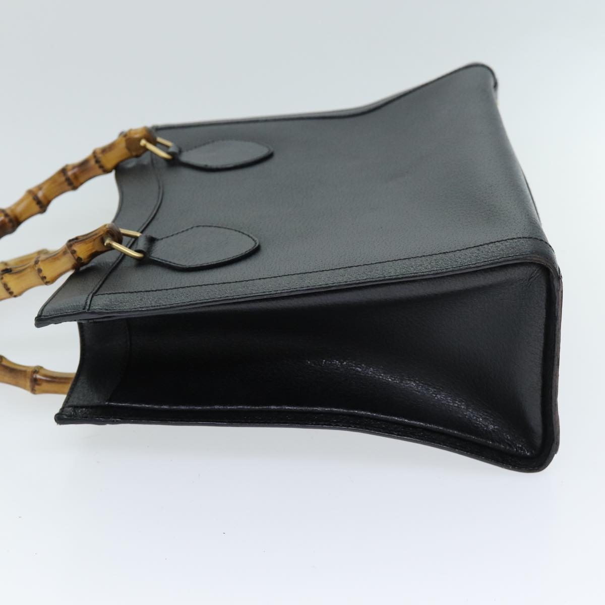 GUCCI Bamboo Hand Bag Leather Black 002 1095 002 1095 - 4
