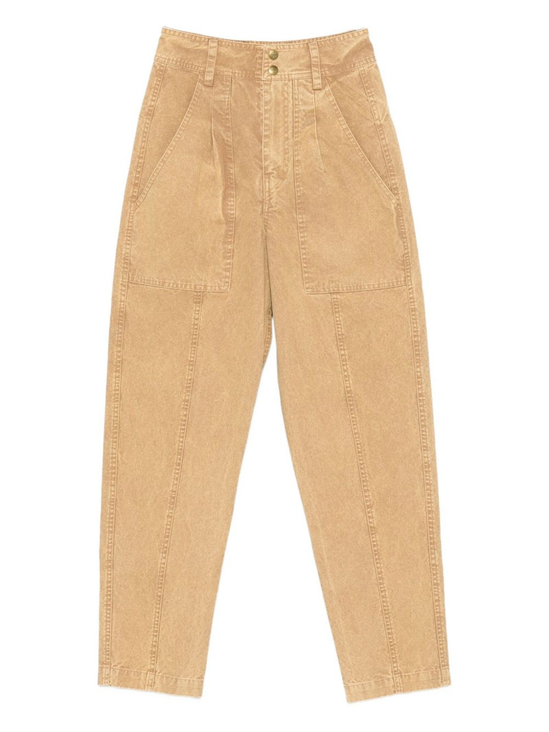 panelled pocket trousers 1