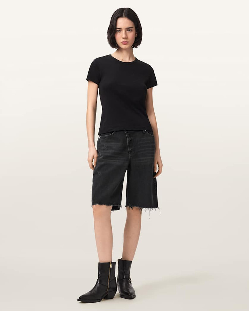 AKI CROSSOVER WIDE LEG SHORTS 5
